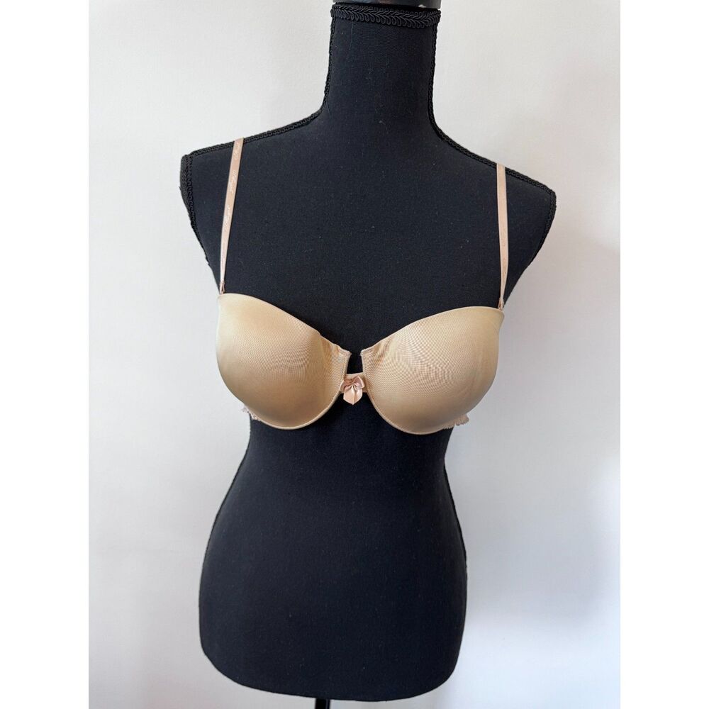 Victoria's Secret Beige / Tan Full Coverage Bra Size 36B